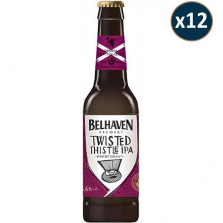 BELHAVEN CRAFT TWISTED THISTLE IPA 12*33CL