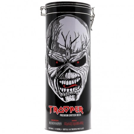 ROBINSONS TROOPER DAY OF THE DEAD TUBE NOIR 0.50L + 1 VERRE