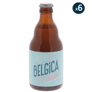 BELGICA BLANCHE 6*33CL